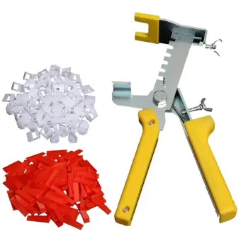 Pliers 300pcs Clips 100pcs Wedges Tile Leveling System Levelling