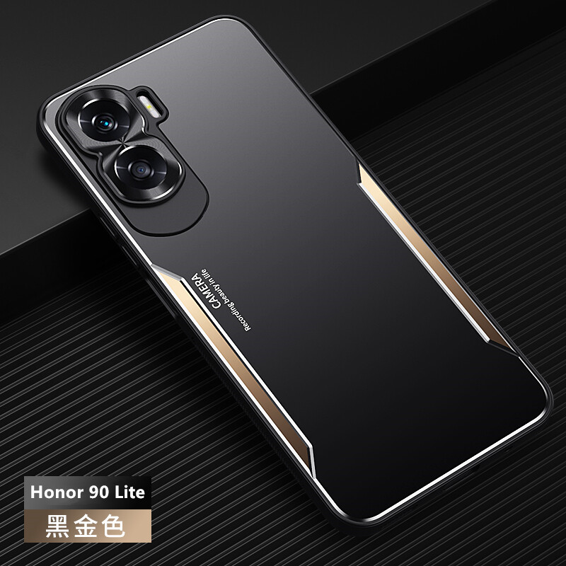 Honor 90 Lite Case For Honor 90 Lite 5G【Matte aluminum alloy+TPU+PC shockproof phone case cover】