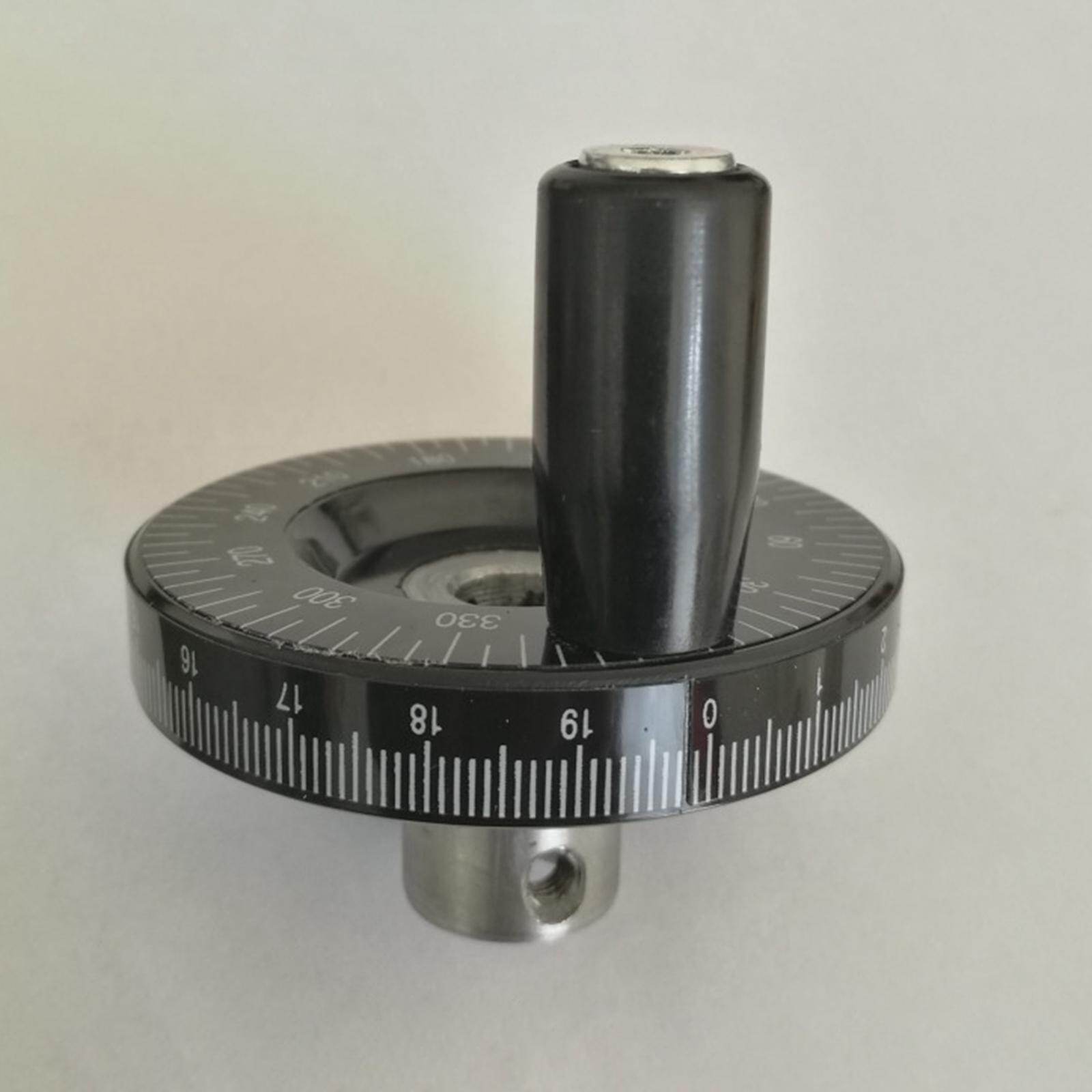 freneci Round Bakelite Scale Milling Handle Handwheel for Lathes Machine
