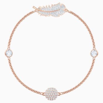 Swarovski Swarovski magic chain bracelet light weight invisible magnetic buckle