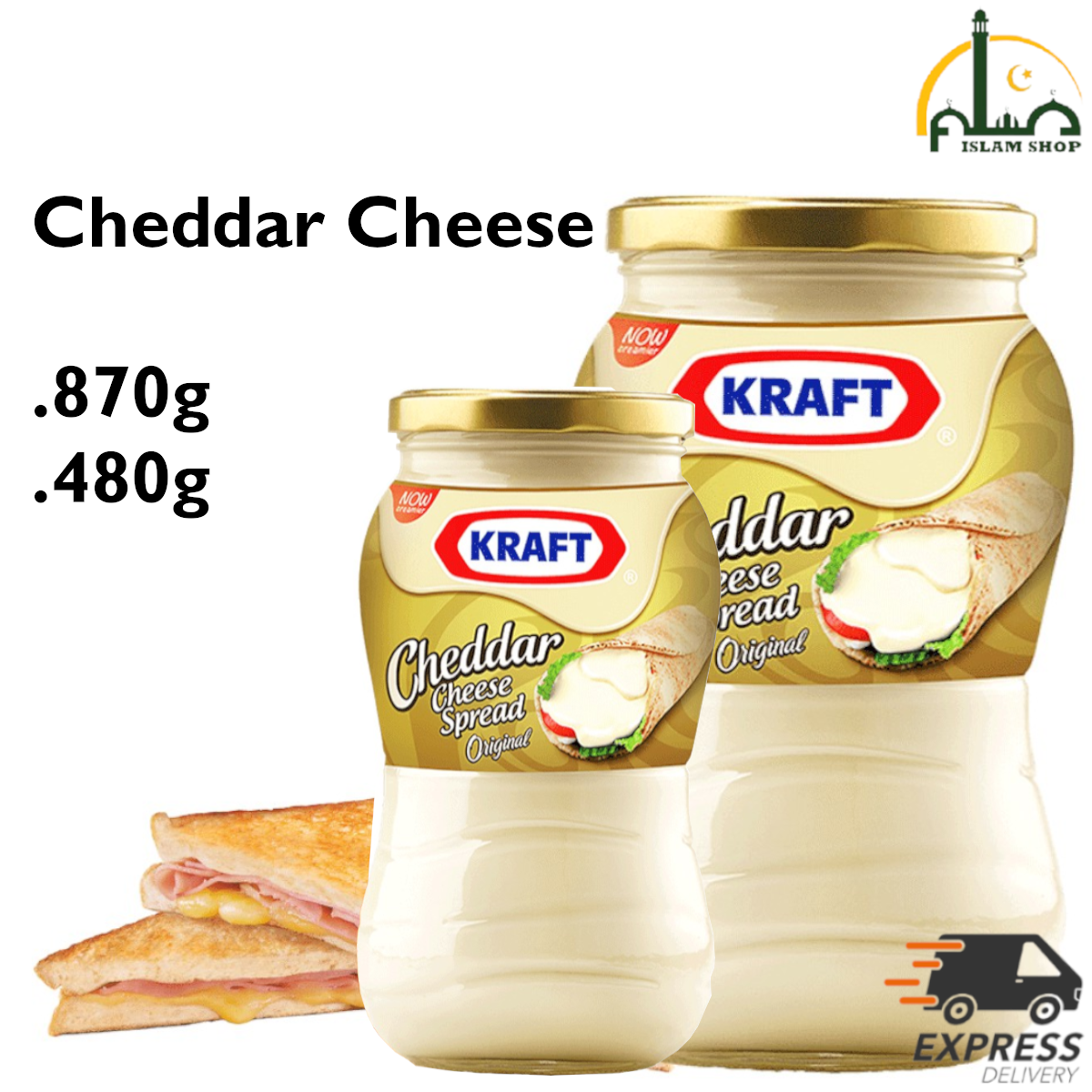 KRAFT CHEDDAR CHEESE/ KEJU HALAL Lazada