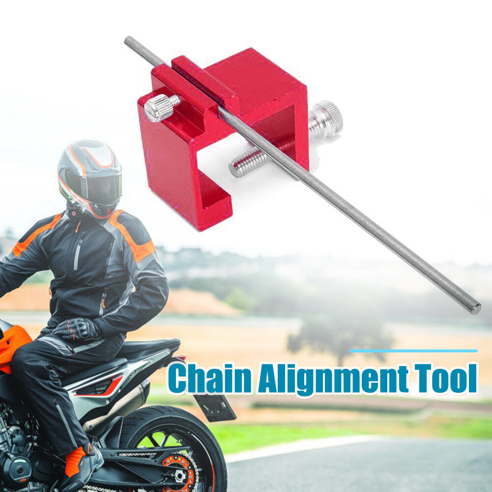 Universal Motorcycle Chain Alignment Tool Chain Sprocket Adjusting