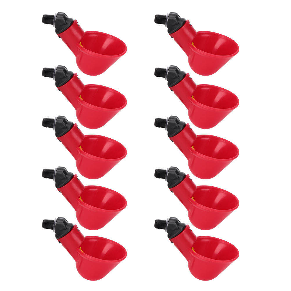 Vòi Uống Nước Cho Gà Br 10 Chiếc Vòi Uống Nước Tự Động Cho Gà Bát Nước Uống Cho Gà Br/Dụng Cụ Uống Nước Cho Lồng