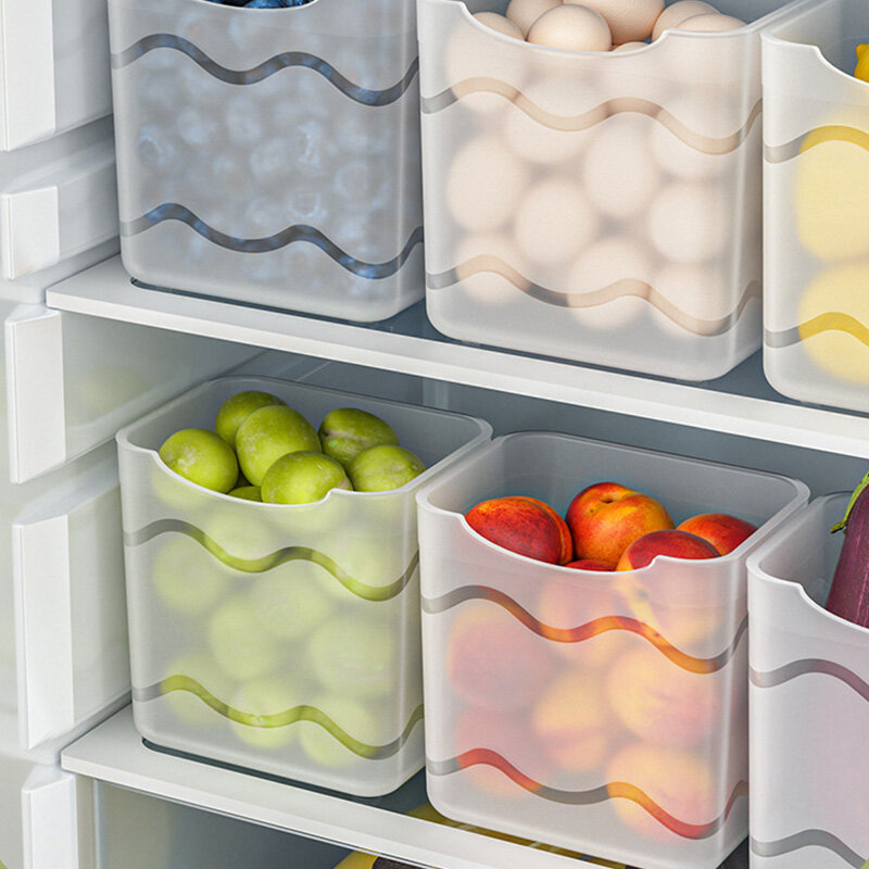 Refrigerator side door storage box, side storage, sorting and organizing, divine tool, inner side preservation, food grade box, kitchen