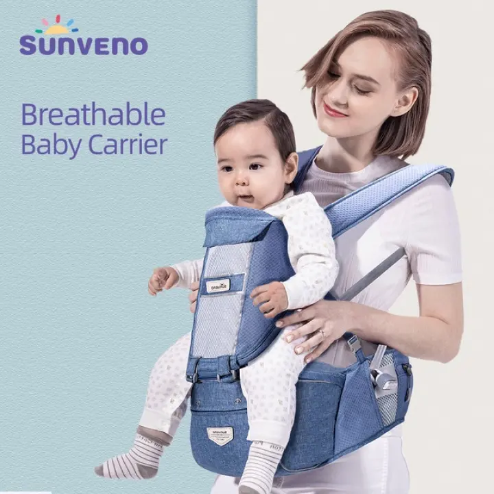 ergonomic front facing baby carrier