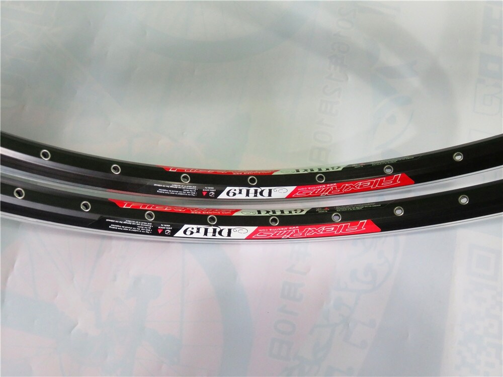 Bicycle rim Double-layer 26-inch mountain bike rim 24 holes 32 holes 36 holes rim disc brake V brake ring rim