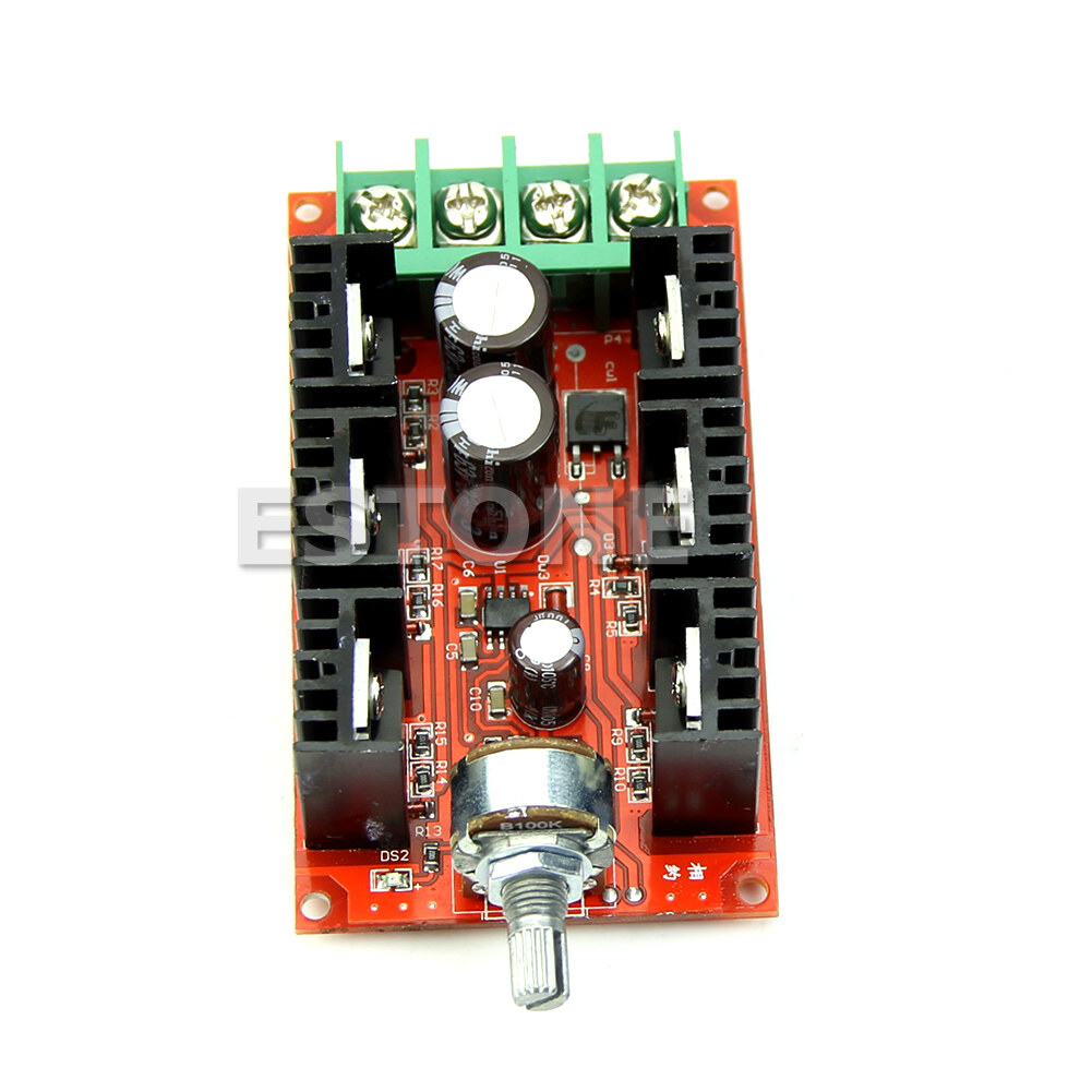 2000W 40A 10-50V DC 12V 24V 48V MAX Motor Speed Control PWM HHO RC Controller
