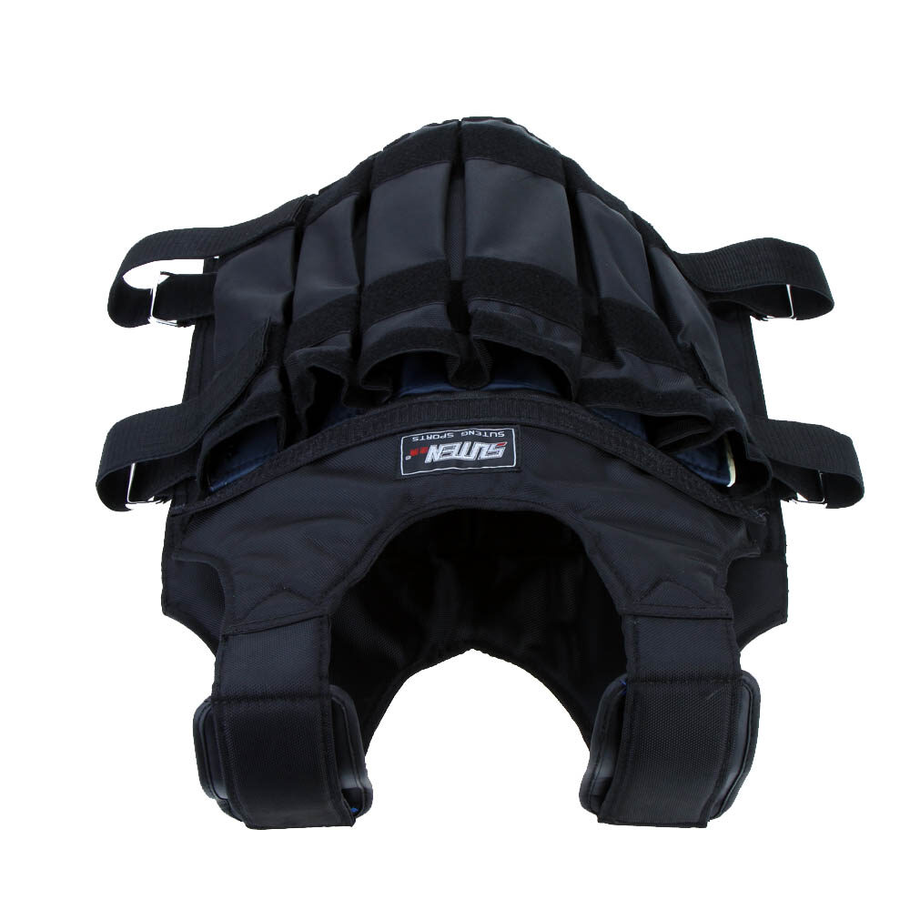 Áo Ghi Lê Có Trọng Lượng Điều Chỉnh Được Tối Đa 50Kg Trọng Lượng Áo Khoác, Áo Ghi Lê Tập Luyện Đấm Bốc, Vô Hình Weightloading Cát Quần Áo (Rỗng)
