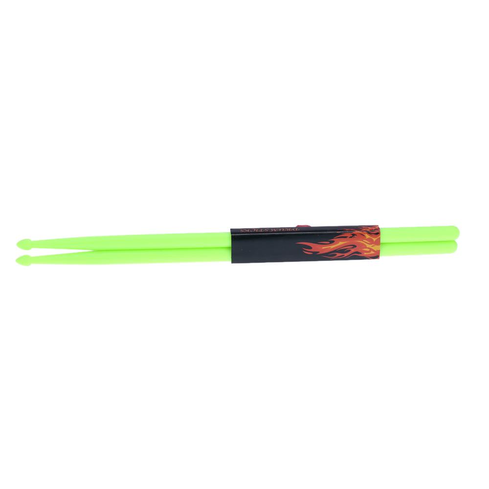 Pair of 5A Drumsticks Stick Nylon for Drum Set Lightweight Professional
