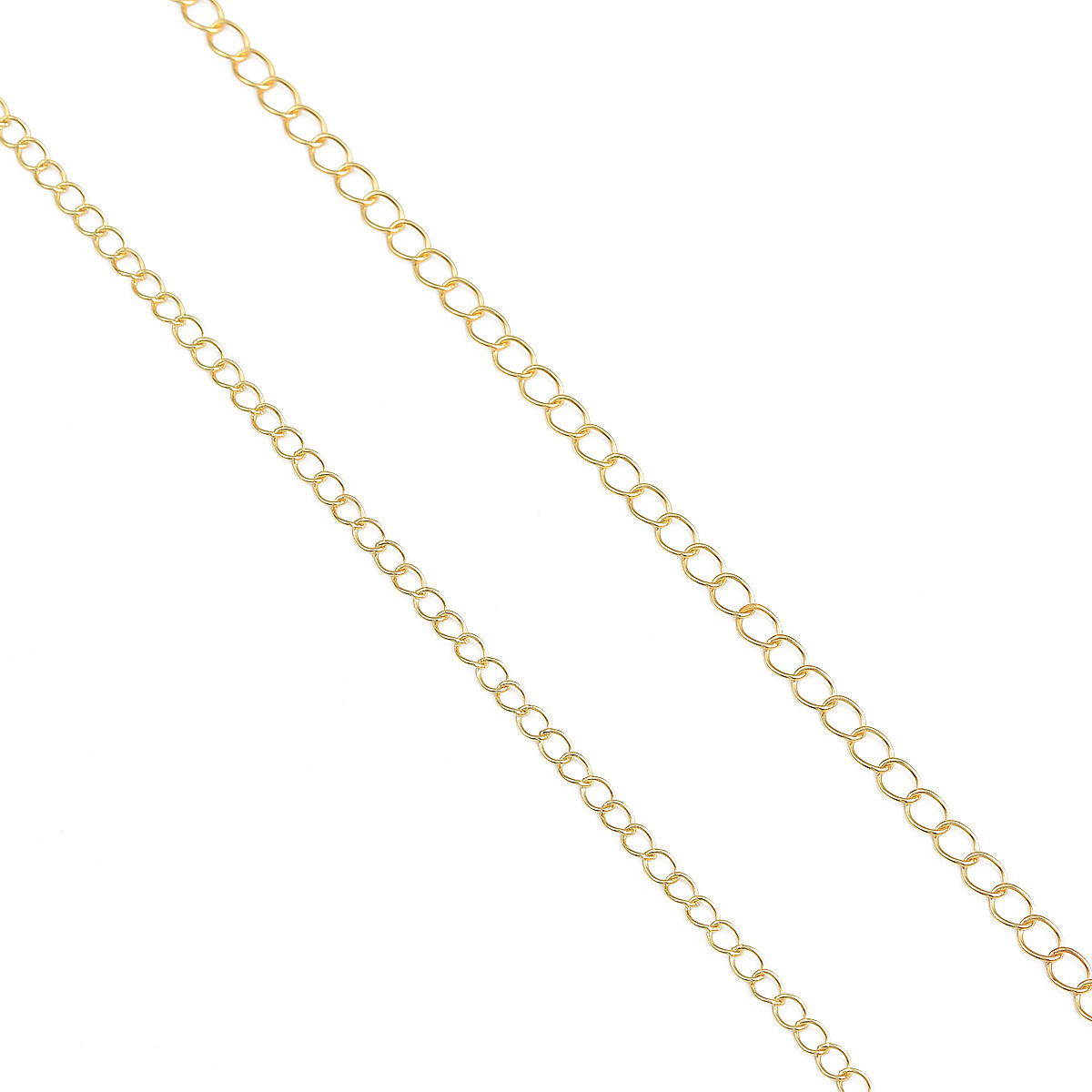 1 Mét/lô Vòng Liên Kết Mở Bằng Đồng Mạ Vàng 18K 3/4 Mm Chuỗi Vòng Đeo Tay Mở Rộng Dây Chuyền Nối Dài Đuôi Trang Sức Tự Làm Làm Phụ Kiện, Thủ Công Làm Bằng Tay Nguồn Cung Cấp