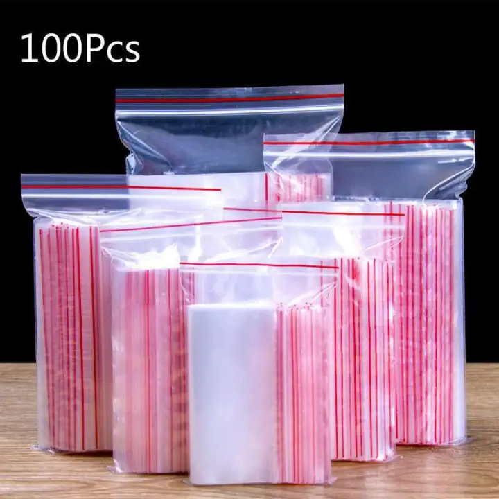 resealable zip bags