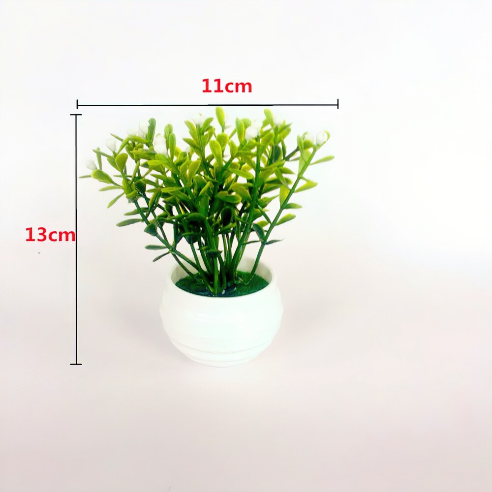 Potted Fake Plants / Plastic Artificial Aloe Plants Bonsai Small Simulated Tree Pot Plants /Topiary Shrubs Artificial Plants For Home Office Bathroom Desk Room Decoration