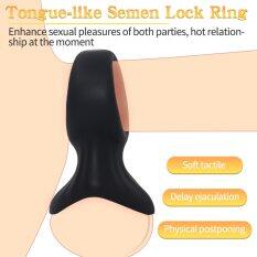 Baililai Toy Store Silicone Cockring For Men Penis​ Sleeve Underwear Scrotum Stretcher Ring Adult Supplies Ball Cock Ring For Small Penis Extender