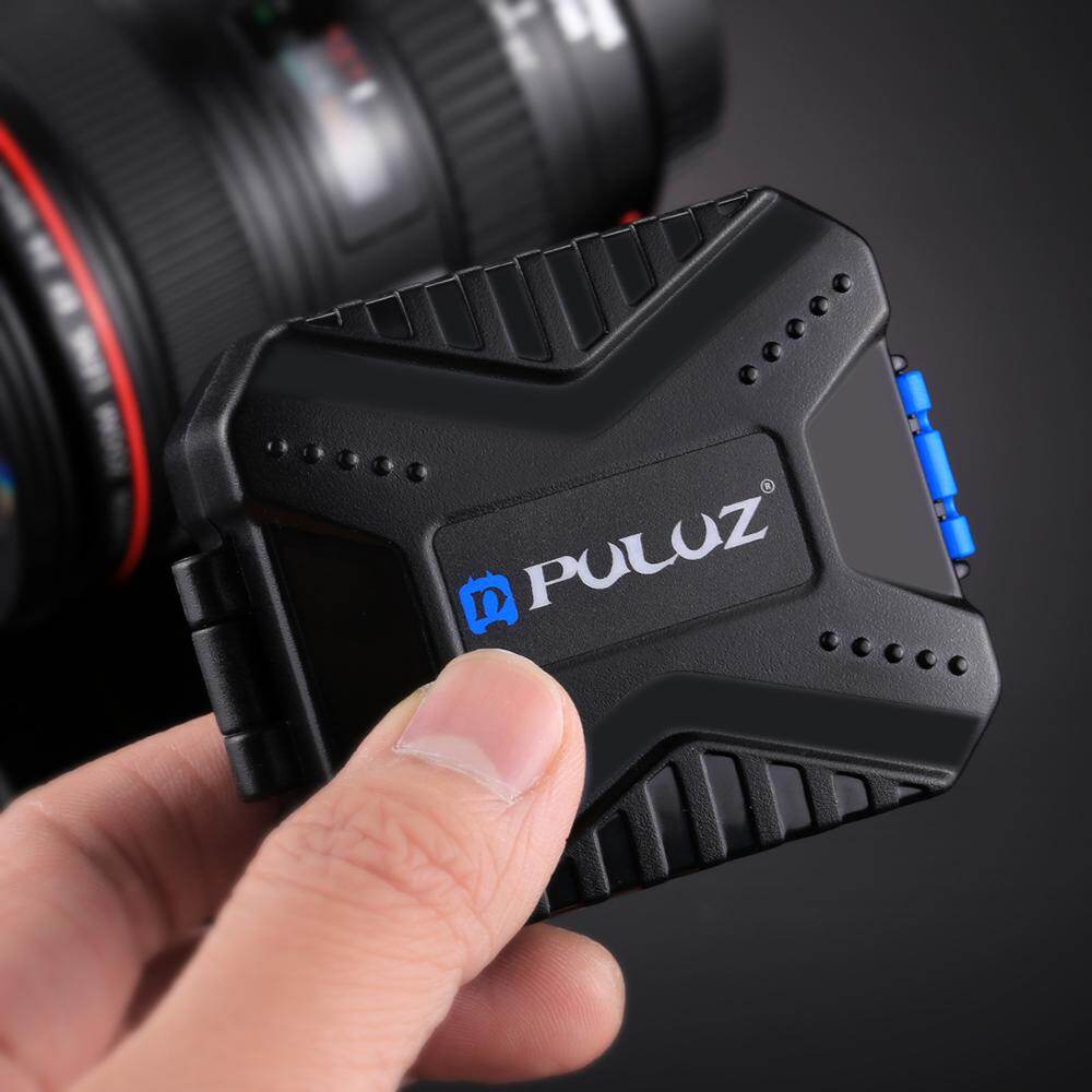 PULUZ  Waterproof Memory Card Reader Storage Box  for USB SD CF TF Reader SIM Cards Protector Case Holder for Tablet Computer Notebook & Android Smartphones PU5002