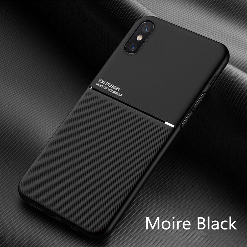 Hontinga Casing For iphone 15 Pro Max 15 Plus X XS XS Max iphone 14 Plus Pro Max 13 Pro Max Mini 5G Case Slim Leather Texture Casing Fahion Slim Matte Protective Phone Case Cove Shockproof Cases Coque Handphone Case