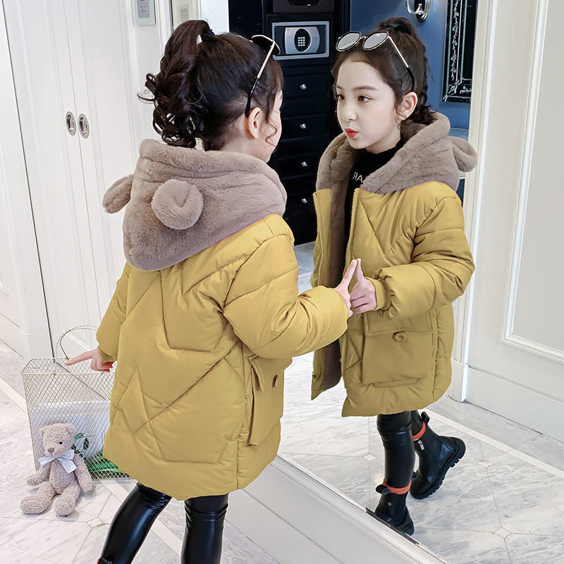 Girl hot sale with coat