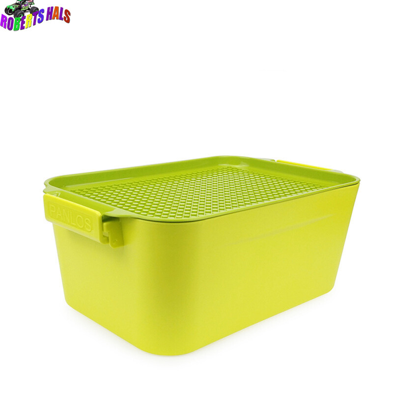 RH【ready stock】Legoing Buliding Blocks Storage Box Assembled Large Small Plastic Particle Toy Storage Box