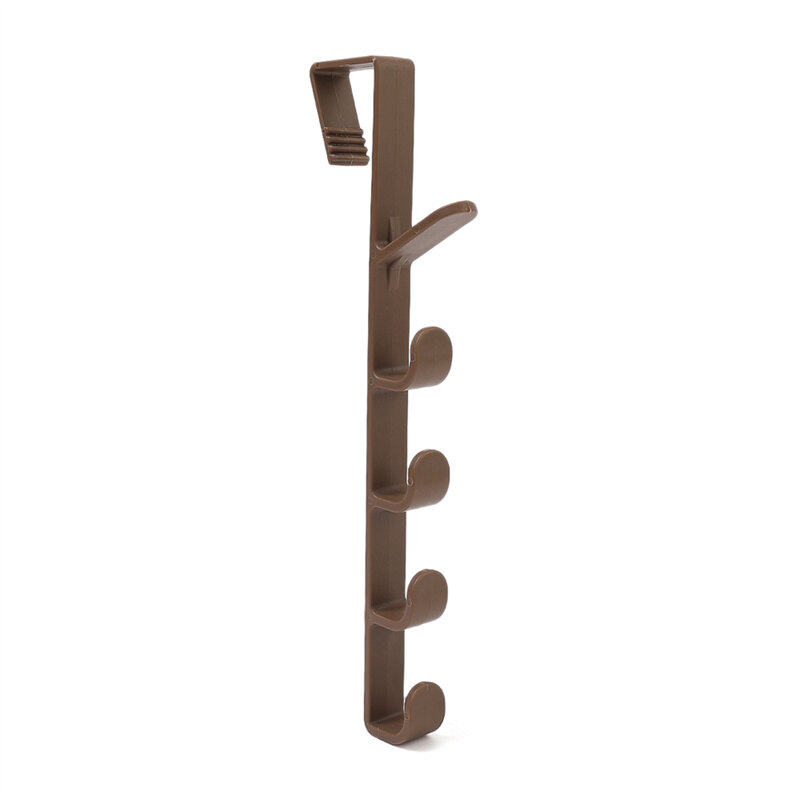 Door Hooks Plastic Shelf Hat Organizer Bedroom Door Hanger Clothes Hanging Rack Home Storage Organization Bags Hat Door Hook