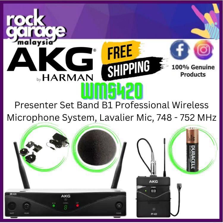Wireless Microphone System Wms 420 AKG WMS420 Vocal Set