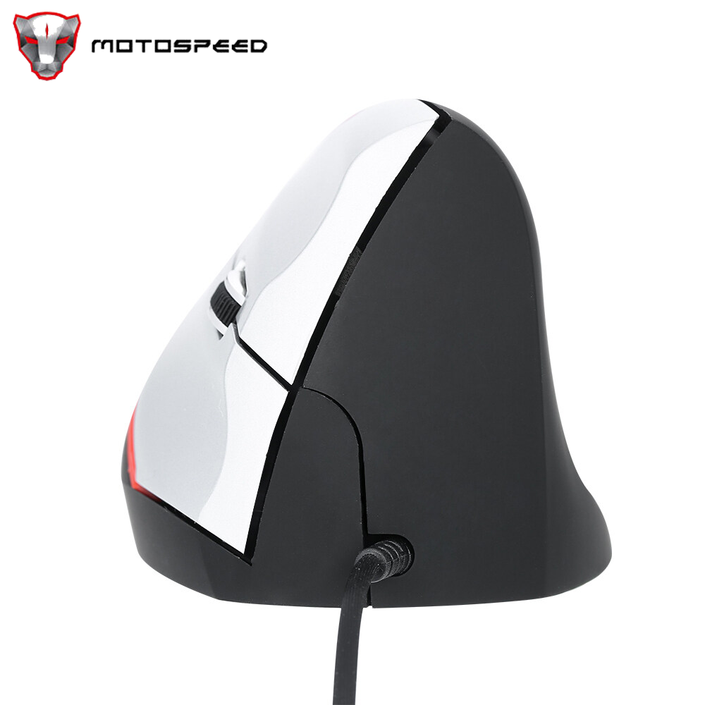 AJAZZ Vertical Wired Mouse Ergonomic Optical 3 Key Gaming Office Mouse for PC /Laptop