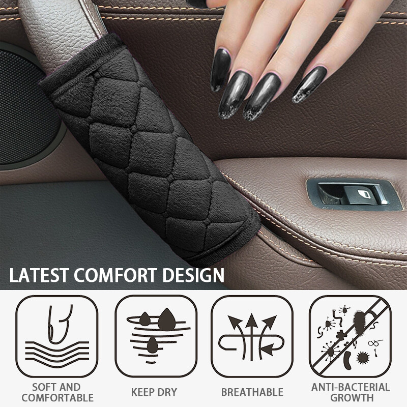 Car Interior Door Handle Protector Covers Auto Roof handle Protection Pads