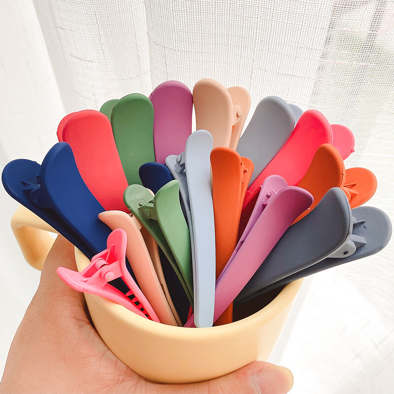 Korean Washes Face Large And Small Hairpin For Women Duckbill Clip