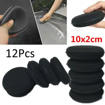 Bluespot 12pcs High Density Car Waxing Polish Foam Sponge