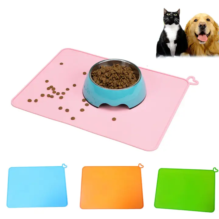 plastic dog food mat
