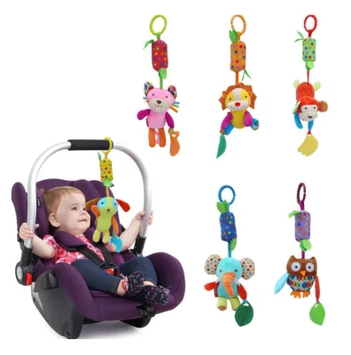 Baby Hand Rattle / Stroller And Cot Hanging with Teething Toy (CC07 to CC12) Baby Toys