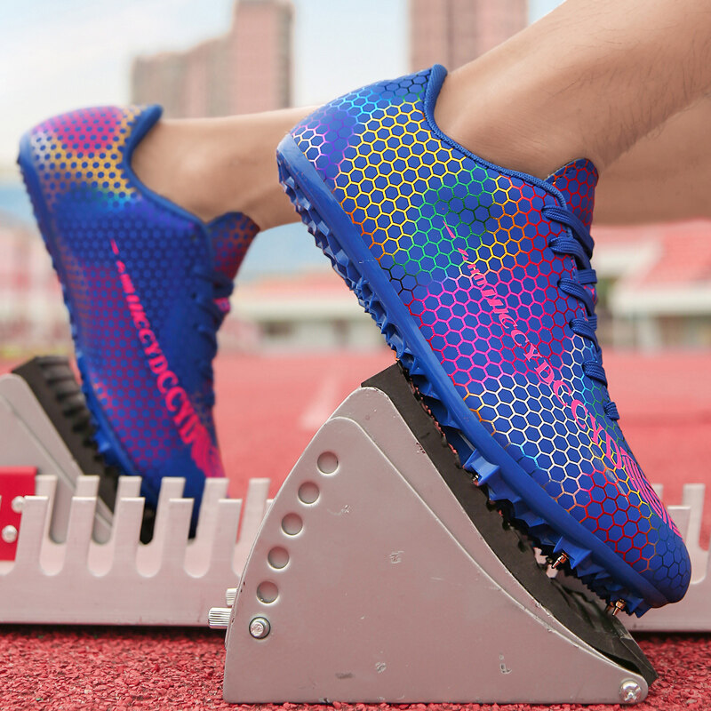 running in spikes for the first time