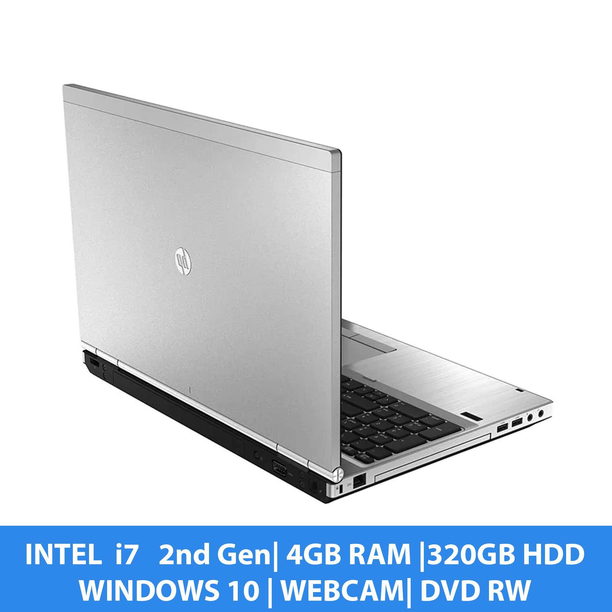 HP i5 Laptop 8460p - i7 2nd Gen, 4GB RAM, 320GB HDD, WebCam Wifi, Office Installed, Free items, 3 months Warranty 100% Original - refurbished Malaysia