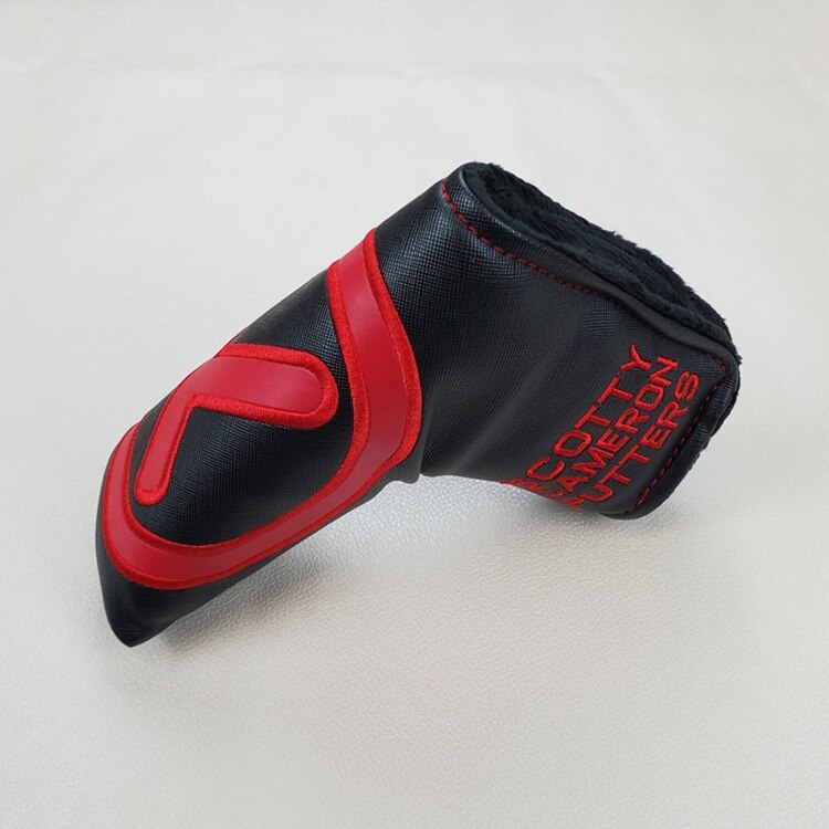 【Originals】【READY STOCK】New Golf Mallet Putter Head Cover Magnet PU Leather High Quality For Golf Head Cover Blade Circle-T Free Shipping