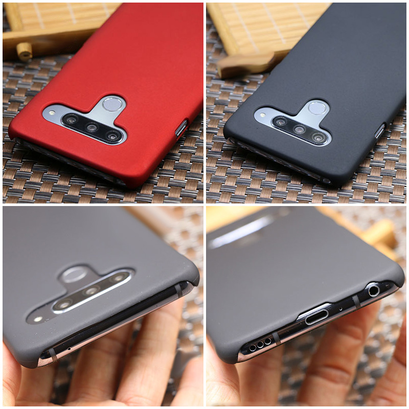 Ốp Cho LG V20 V30 V40 V50 ThinQ Vỏ Điện Thoại Nhựa PC Cứng Mờ, Ốp Lưng Màu Kẹo