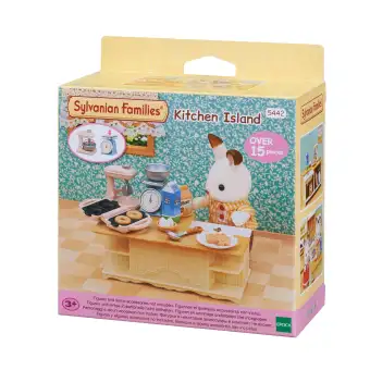 sylvanian kitchen play set