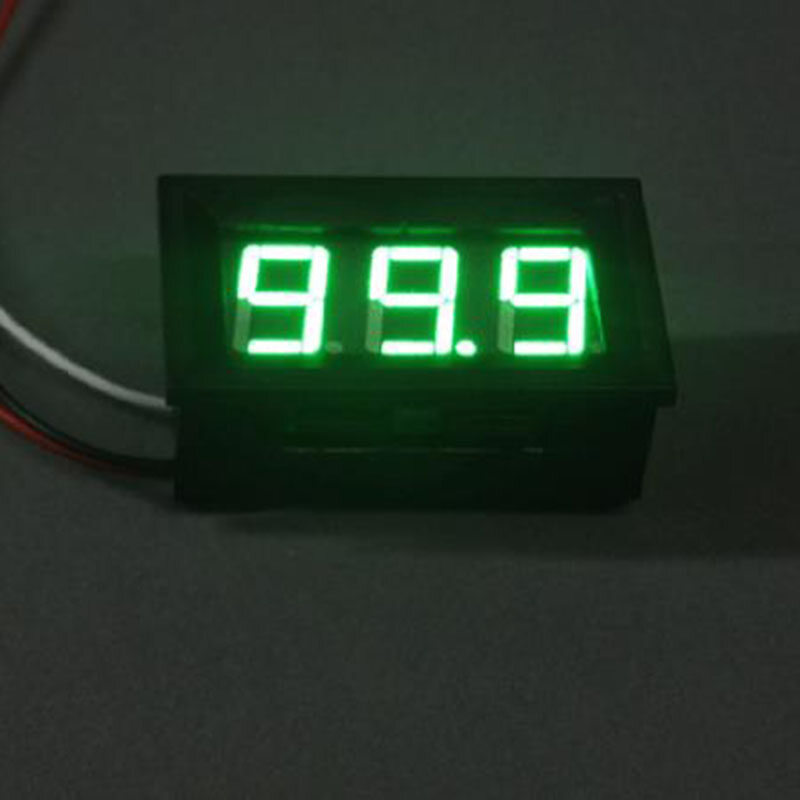 DC 4-30V 0.56 Inch 3 Wire LED Digital Voltmeter Voltage Meter Volt Instrument Tool DIY Home Use Three Digital DC Meter