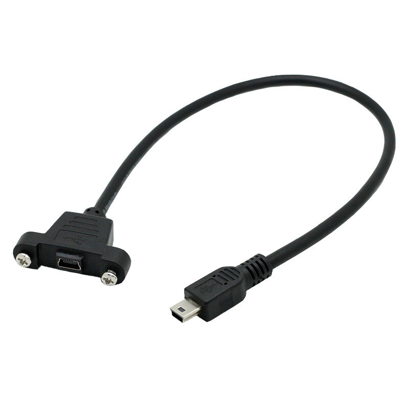 Dây Cáp Chuyển Đổi Nối Dài Đầu Đực Sang Đầu Cái 5 Chân Mini Loại Gắn Bảng Bán Chạy Chính Hãng Với Các Ốc Vít, 30Cm 1ft 50Cm