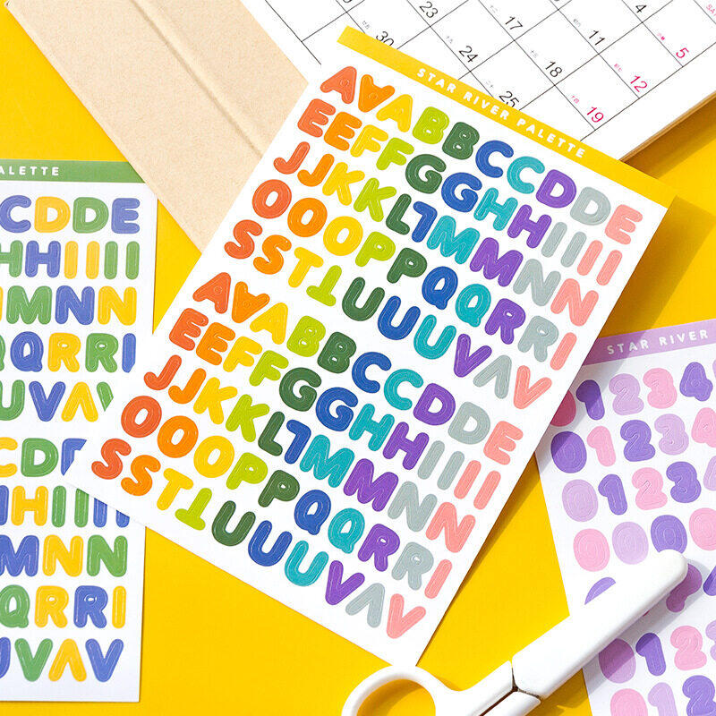 , Miếng Dán Chữ Tự Dính