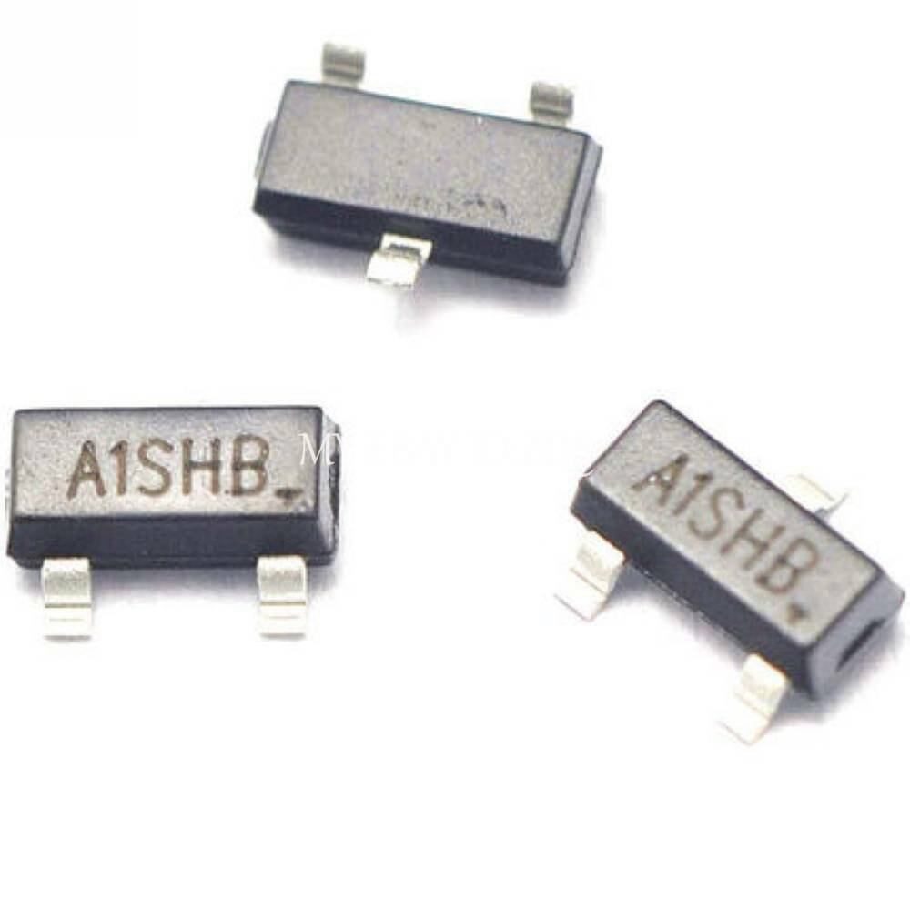 50pcs si2301 a1shb 2.3a 20v sot-23 mos p-channel mosfet smd transistor