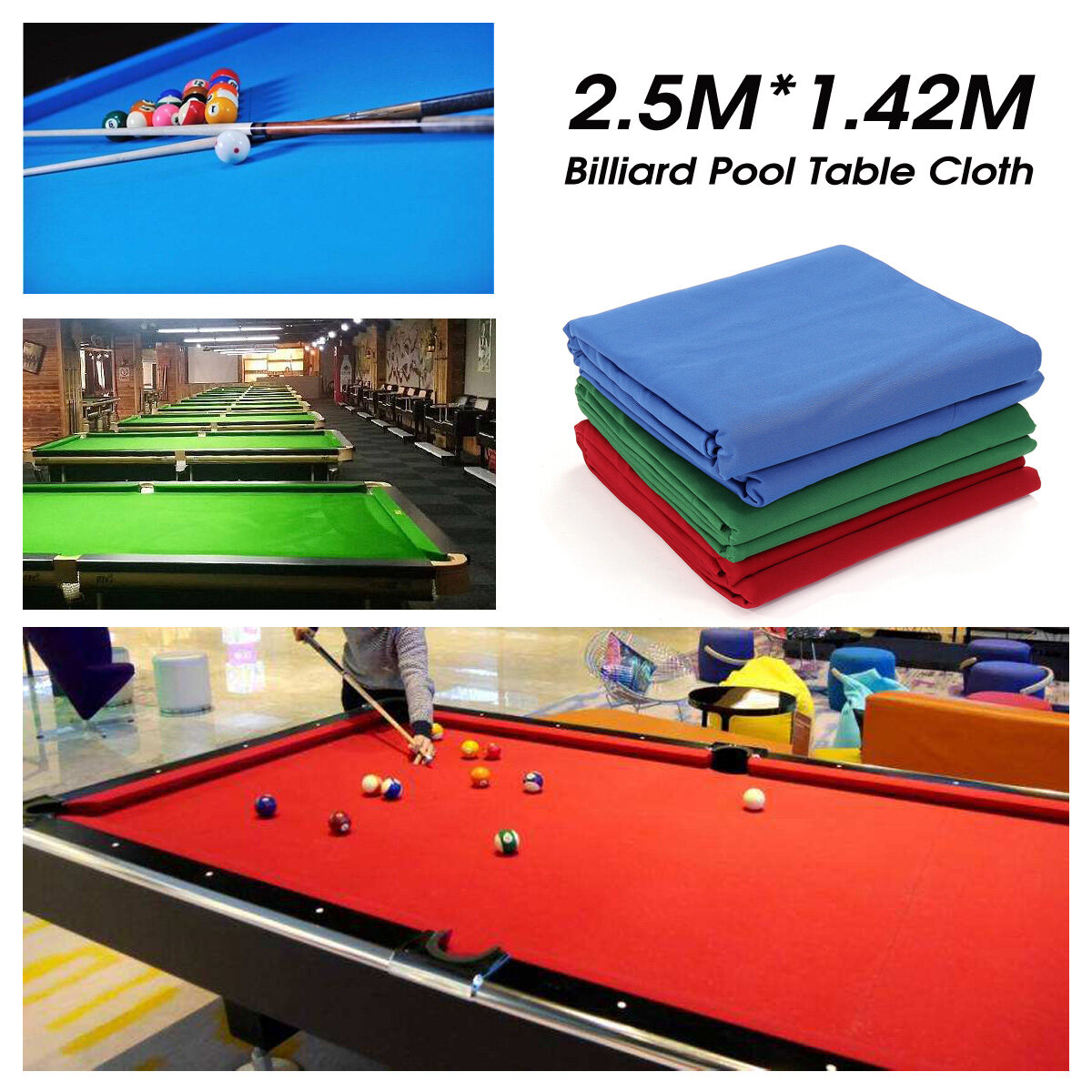What Is Pool Table Cloth Made Of