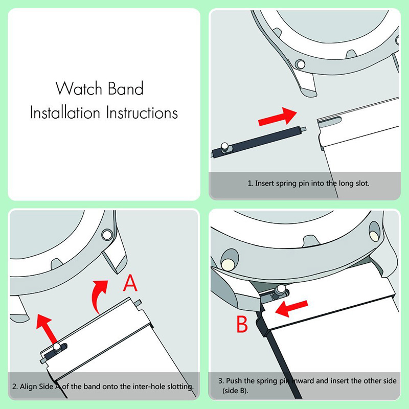Nylon strap For Haylou Smart Watch 2 LS02 RS4 RS4 Plus watch band