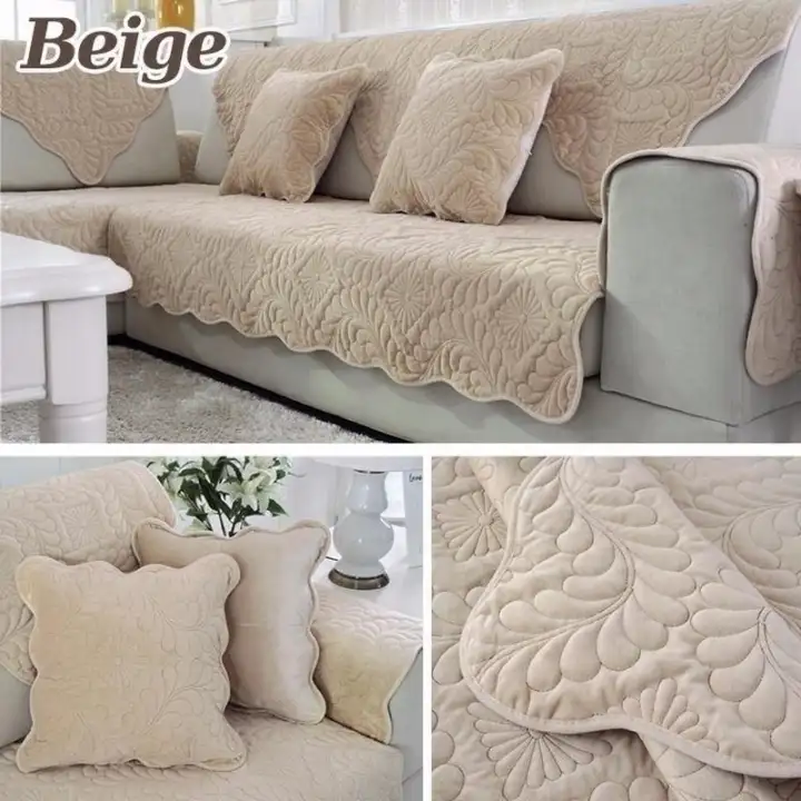 Home Living Super Soft Fleeced Fabric Pet Dog Couch Winter