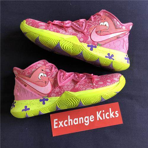 Nike_Kyrie 5 X SpongeBob Patrick Bintang Kepala Custom