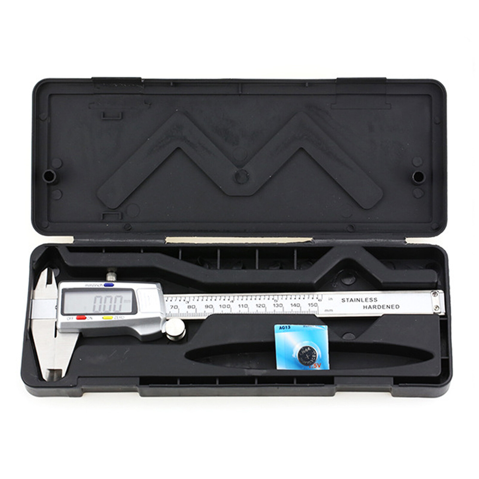 lentils Electronic Digital Ruler High Precision 0-150mm Vernier Caliper Measuring Tool