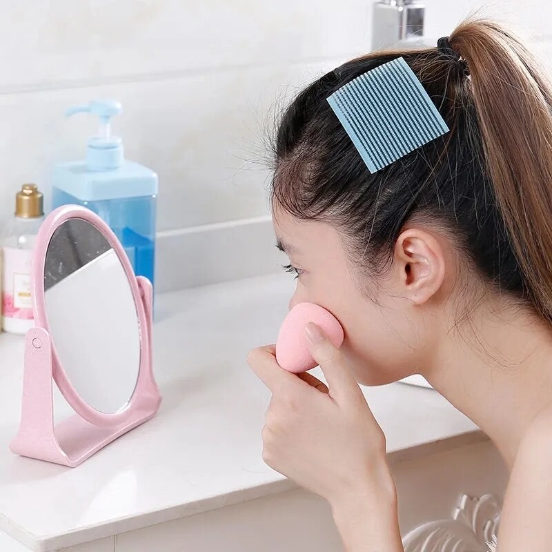 6 cái tóc Sticker Clip bangs cố định liền mạch dán ma thuật bài viết Băng ma thuật rìa tóc bang phụ kiện vá cho phụ nữ