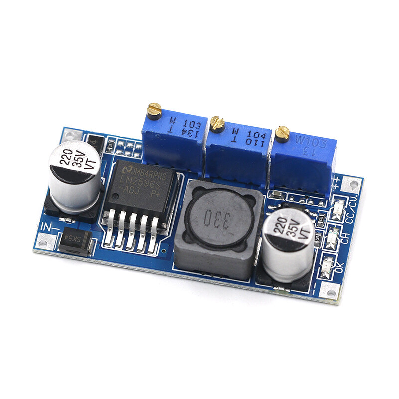 LM2596 Bộ Điều Khiển Đèn LED DC-DC Bước-Down Thể Điều Chỉnh CC/CV Mô-đun Nguồn Bộ Sạc Pin Có Thể Điều Chỉnh LM2596S Dòng Không Đổi