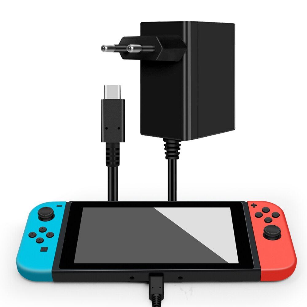 Ac Adapter Charger for Nintendo Switch Power Supply 15V 2.6A Fast Charging Kit for Switch Dock /switch Lite and Pro Controller