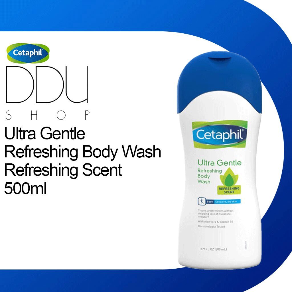 Cetaphil Ultra Gentle Refreshing Body Wash Refreshing Scent 500ml