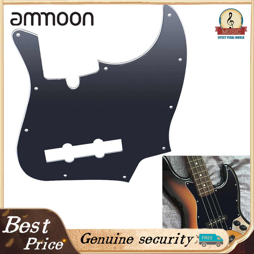 10 Holes Bass Pickguard Pick Guards Scratch Plate for Fender Standard Jazz Bass