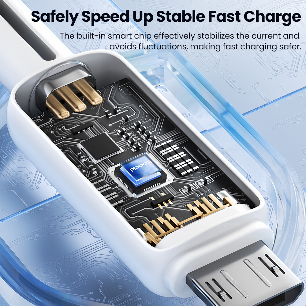 Toocki Micro USB Cable Fast Charging Mobile Phone Micro USB Wire cord USB Charger Data Cable For Samsung Huawei Xiaomi HTC