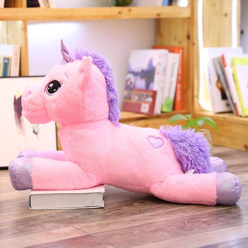 80cm Big Size White Unicorn Plush Toys Giant Unicorn Stuffed